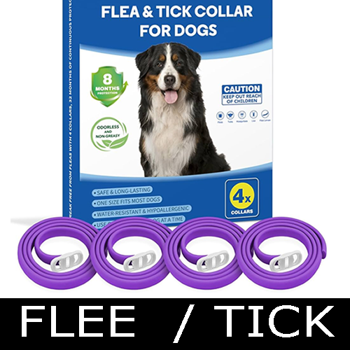 anti flee-tick dog collar